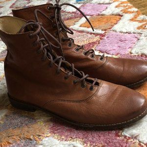 Frye Lace Up Boots